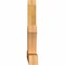 Ekena Millwork Richland Rough Sawn Timber Gable Bracket, Western Red Cedar, 72"W x 45"H x 6"D x 6"F, 15/12 Pitch GBW072X45X0606RIC00RWR - alternate 3
